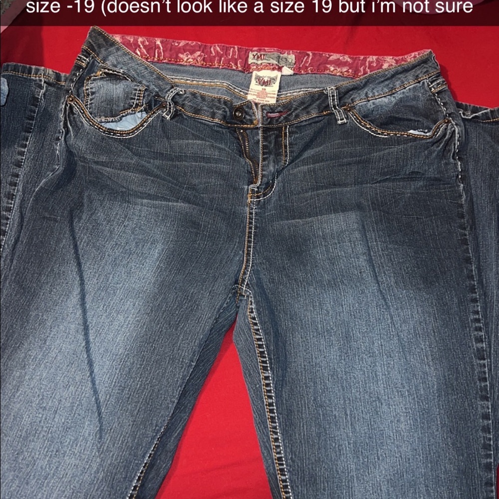ymi jwans , size 19 but doesn’t look like it